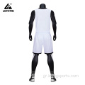 OEM Custom Blank Basketball Uniform Set προς πώληση